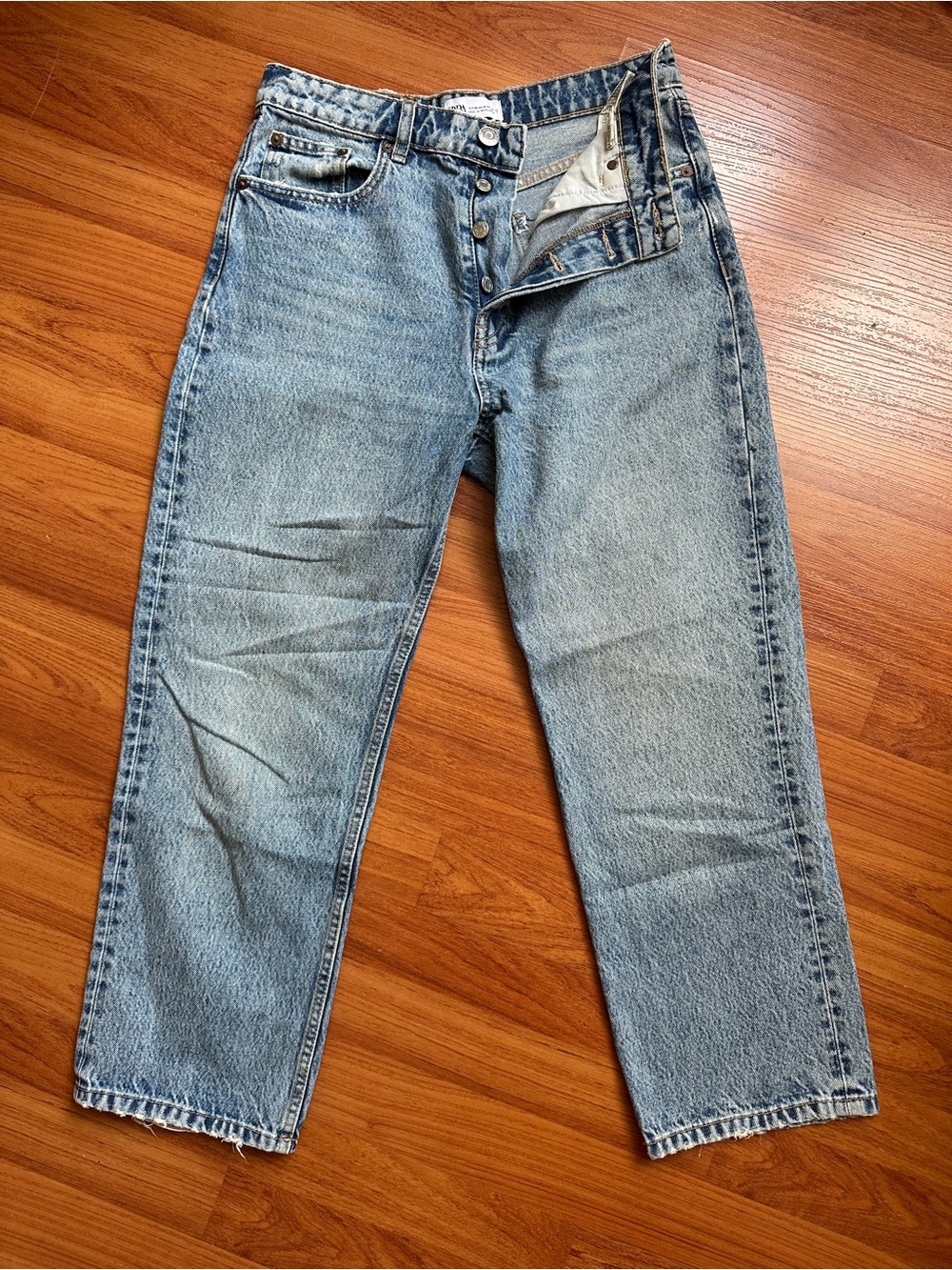 Zara Light Blue Straight Women’s Jeans